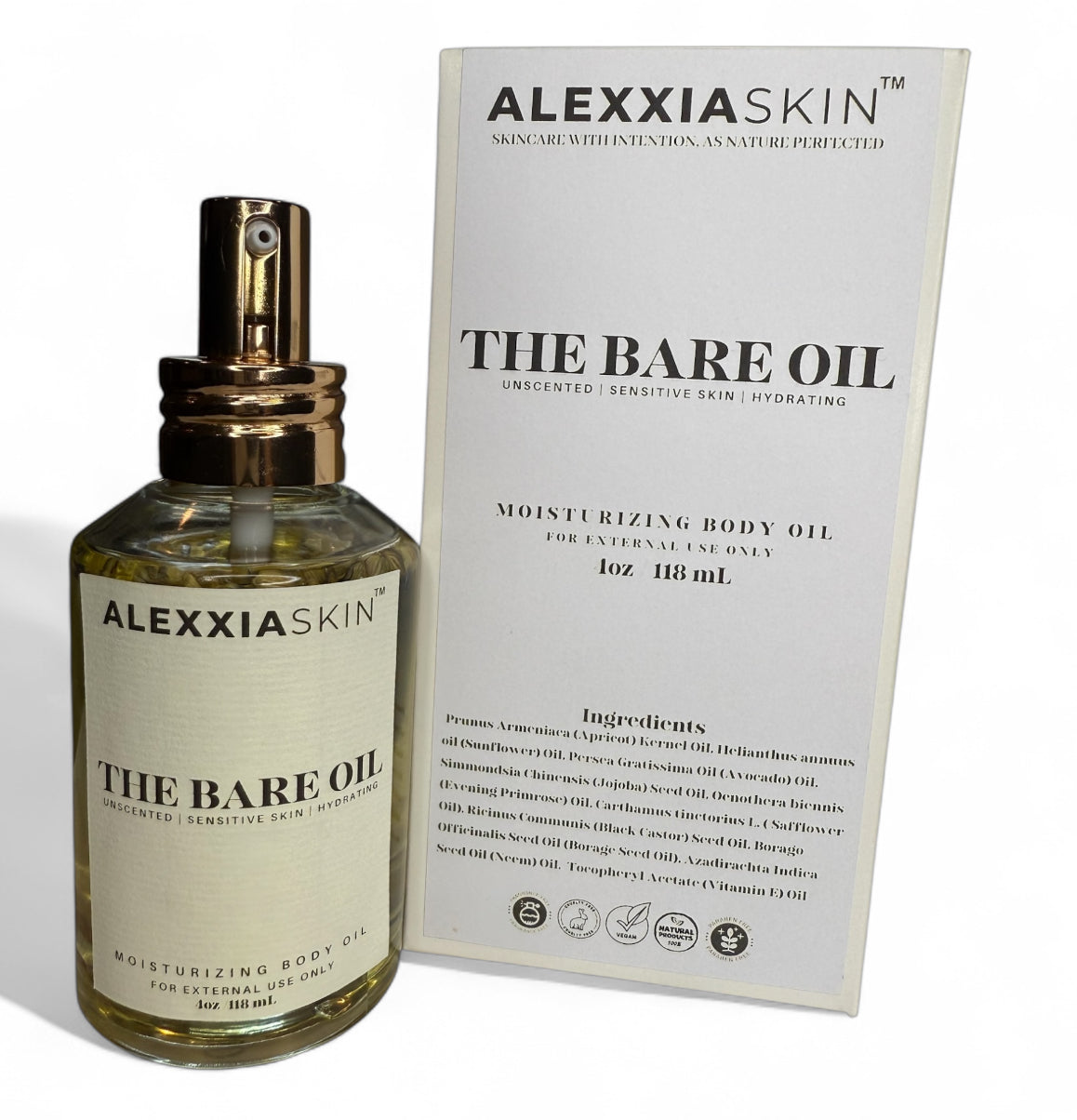THE BARE BODY OIL