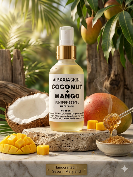 COCONUT + MANGO BODY OIL