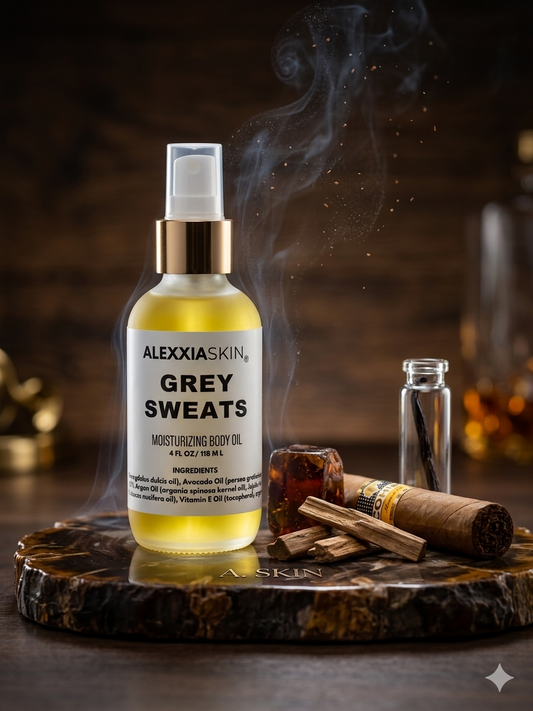 GREY SWEATS BODY OIL